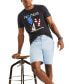 ფოტო #4 პროდუქტის Men's Short Sleeve Americana Graphic T-Shirt