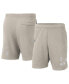 Фото #1 товара Men's Cream North Carolina Tar Heels Fleece Shorts