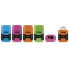 MILAN Display Box 16 Erasers With Sharpener Compact Duo