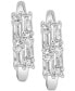 ფოტო #3 პროდუქტის Lab Grown White Sapphire (3/4 ct. tw.) Earrings in Sterling Silver