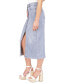 Michael Kors Women's Button-Front Denim Midi Skirt