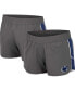 Фото #2 товара Women's Gray Penn State Nittany Lions Pull The Switch Running Shorts