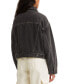 Фото #2 товара Women's Padded Cotton Long-Sleeve Trucker Jacket