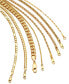 ფოტო #4 პროდუქტის 16" Flattened Link Chain Necklace (1-9/10mm) in 14k Gold