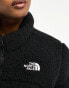 The North Face 2000 borg puffer jacket in black