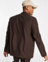 ASOS DESIGN boxy suit jacket in chocolate brown