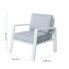 Садовое кресло Thais 73,20 x 74,80 x 73,30 cm Алюминий Белый