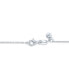 ფოტო #5 პროდუქტის Diamond 18" Tennis Necklace (1/2 ct. t.w.) in Sterling Silver