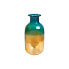 Vase Romimex Blue Amber Glass 17 x 33 x 17 cm