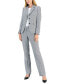 ფოტო #1 პროდუქტის Women's Mini Houndstooth Two-Button Jacket & Flare-Leg Pants & Pencil Skirt