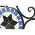 Фото #4 товара Скамья DKD Home Decor Керамика Мозаика Чёрный Металл Разноцветный (111 x 54 x 88 cm)