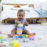 Фото #4 товара Детский брендовый конструкторский набор INFANTINO Super Soft «Складываемые кубики»