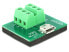 Фото #1 товара Разъем Micro USB Delock 6p Черный Зеленый
