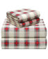 Фото #3 товара Plaid Flannel Sheet Set, King