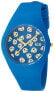 Ice-Watch Armbanduhr Ice Skull Deep Water - Blau Damenuhr mit Silikonarmband -001266 SMALL 3H ohne OVP