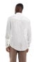 ASOS DESIGN relaxed low collared shirt with applique flowers in cream Белый, L - Chest 42 - фото #3