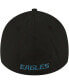 Men's Black Philadelphia Eagles Classic II 39THIRTY Flex Hat