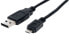 Фото #1 товара ShiverPeaks BS77183 - 3 m - USB A - Micro-USB B - USB 2.0 - Male/Male - Black