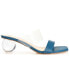 Фото #2 товара Women's July Lucite Sandals