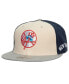 Фото #1 товара Men's Cream, Gray New York Yankees Yankee Stadium 50th Anniversary Homefield Fitted Hat