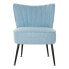 Фото #4 товара Кресло DKD Home Decor Чёрный Разноцветный Небесный синий Металл 52 x 64 x 74 cm