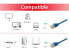 Фото #5 товара Equip Cat.6A F/FTP Slim Patch Cable - 1m - Blue - 1 m - Cat6a - F/FTP (FFTP) - RJ-45 - RJ-45