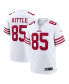 ფოტო #2 პროდუქტის Men's George Kittle White San Francisco 49ers Player Game Jersey