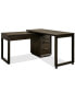 Prelude 56" Wood Swivel Lift Top L-shaped Desk