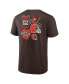 Фото #3 товара Men's Brown Cleveland Browns Split Zone T-Shirt