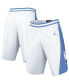 ფოტო #1 პროდუქტის Men's White, Carolina Blue North Carolina Tar Heels Limited Retro Performance Shorts