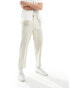 Фото #3 товара Farah hawtin twill relaxed tapered trousers in white