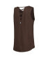 Фото #2 товара Women's Brown San Diego Padres Claire Fashion Tri-Blend Tank Top