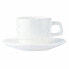 Фото #1 товара Кружка Mug Arcoroc Restaurant Белый Cтекло 6 штук (25 cl)