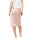 ფოტო #5 პროდუქტის Maternity Lexie Satin Midi Skirt