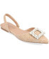 Фото #1 товара Women's Hannae Wide Width Embellished Flats