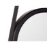 Wall mirror Black Crystal Polyskin 43 x 65 x 3 cm (4 Units)