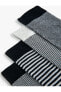 Фото #12 товара Носки Koton Stripe 4-Pack Socks Multicolor