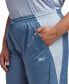 ფოტო #3 პროდუქტის Plus Size Pull-On Logo Woven Track Pants