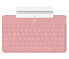 Фото #5 товара Logitech Keys-To-Go"Pink Deutsch Kabellos