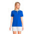 Фото #8 товара Women's Mesh Cotton Short Sleeve Polo Shirt