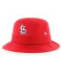 Фото #1 товара Men's Red St. Louis Cardinals Primary Bucket Hat