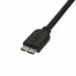 Фото #2 товара Универсальный кабель USB-MicroUSB Startech USB3AUB50CMS Чёрный