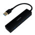 LogiLink UA0295 - USB 3.2 Gen 1 (3.1 Gen 1) Type-A - USB 3.2 Gen 1 (3.1 Gen 1) Type-A - 5000 Mbit/s - Black - 0.15 m - CE - ROHS