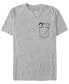 Men's Animaniacs Animated Series Animaniacs Faux Pocket Short Sleeve T-shirt