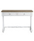 Фото #1 товара Carminda Console Table in Antique White Finish