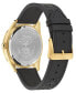 Фото #3 товара Часы Versace Swiss Black Leather Strap Watch