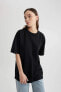 Фото #8 товара Kadın T-shirt V4136az/bk81 Black