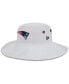 Фото #1 товара Men's White New England Patriots 2023 NFL Training Camp Panama Bucket Hat