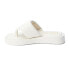 BEACH by Matisse Izzie Flip Flops Womens White Casual Sandals IZZIE-158