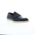 Фото #2 товара Bruno Magli Ezra MB4EZRF0 Mens Gray Leather Loafers & Slip Ons Penny Shoes